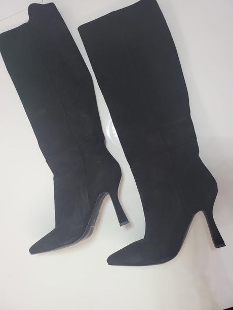 Kožené kozačky italy, fornarina,39