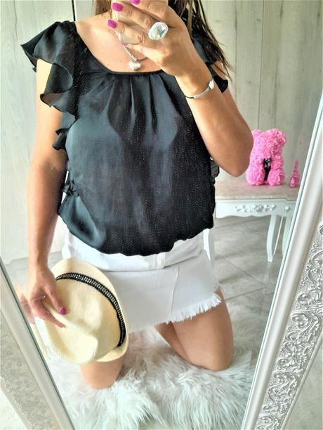 Volánová blúzka faf-m, f&f,m