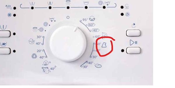 Čo znamená tento symbol na práčke?