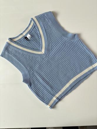 Pletená vesta, h&m,s