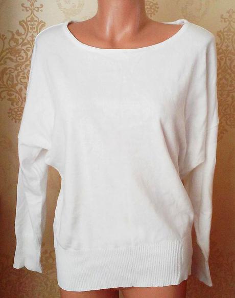 Sveter s rozšírenými rukávmi, bonprix,38