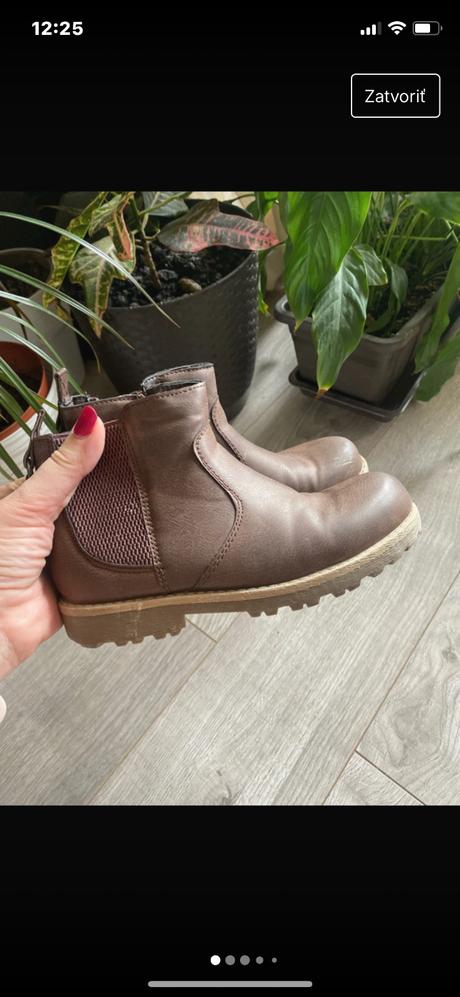 Chlapčenské topánky členkové čižmy, f&f,32