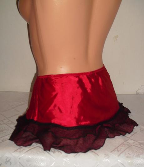 Satenova sexy suknicka pradielko, s