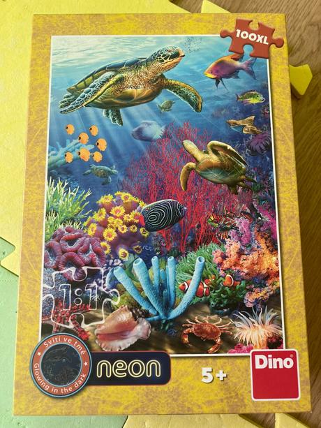 Svietiace puzzle rôzne 100, 