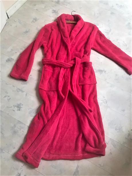 Luxusný huňatý župan, xxxl