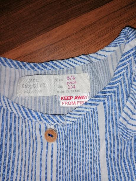 Zara blúzka 104 no menšia, zara,104
