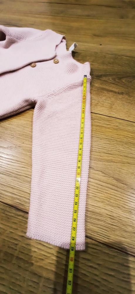 Dievčenský bavlneny sveter 86, h&m,86