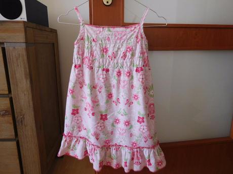 Berti-110,šatičky dievčenské bavlnené šaty bežné, berti,110