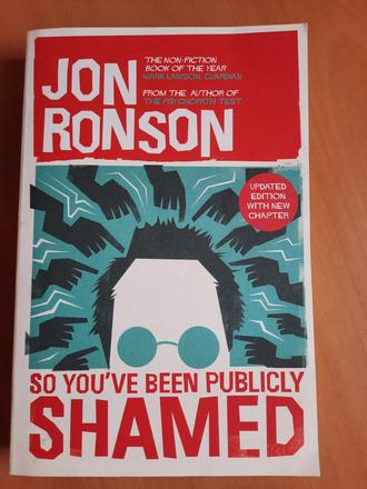 So you've been publicly shamed - jon ronsom, 