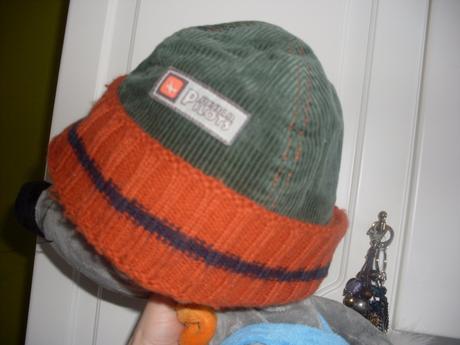 Teplá čiapka/šiltovka podšitá flisom 54-56, 