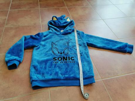 Mikina sonic, veľ. 134/140, h&m,134