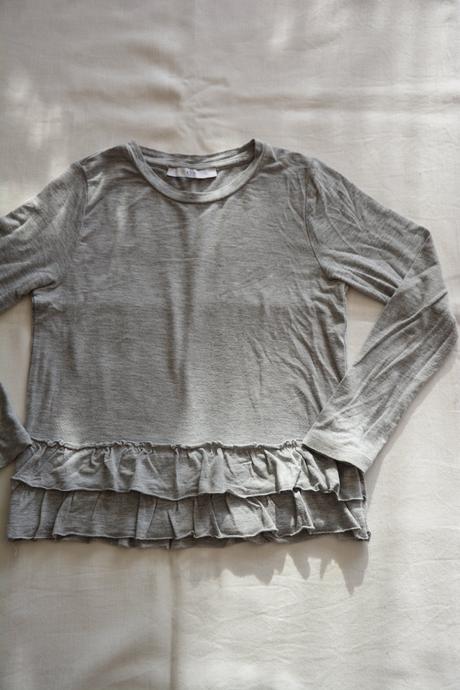 Tričko / tunika s volánikmi, next,128