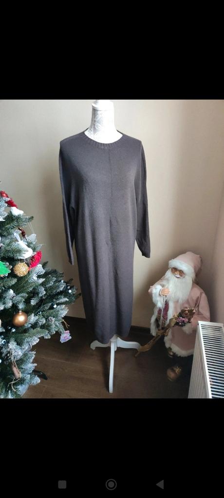 Dámske svetrikove dlhé šaty, 