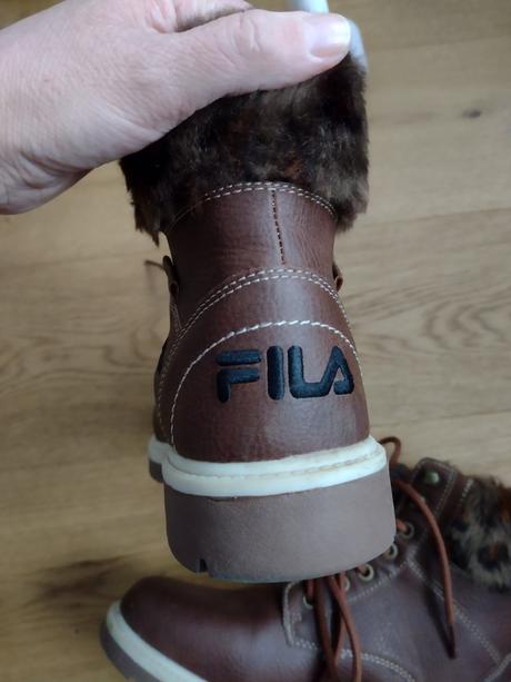 Prechod až mierna zima topánky fila, fila,37