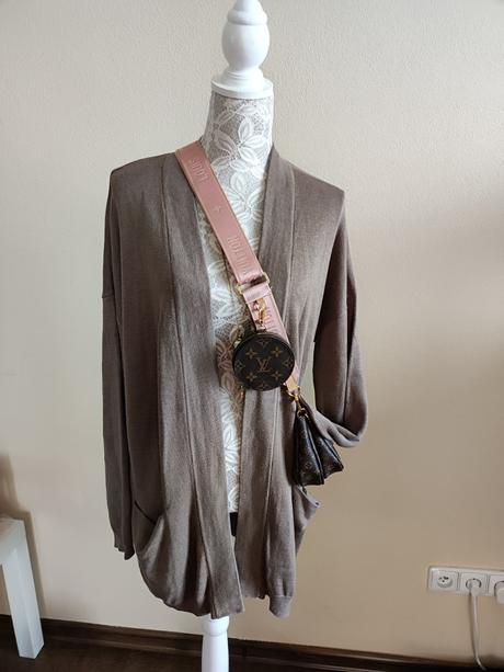 Dámsky sveter kartigan, h&m,l