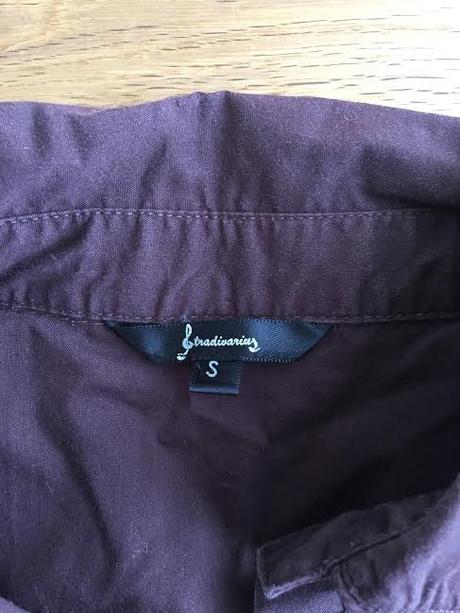 Hneda bluzka, stradivarius,s