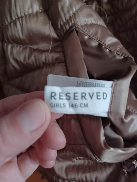 Dievčenská prechodná obojstranná bunda, reserved,146