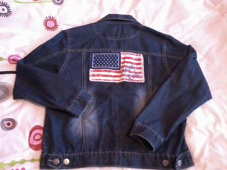 Chlapčenská riflová bunda , 158