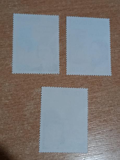 Poštová známka congo 1992 meranie času,