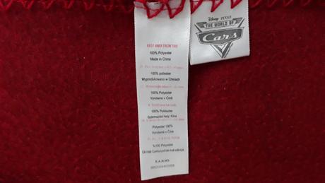 Detska flisova deka cars original 125x150cm,