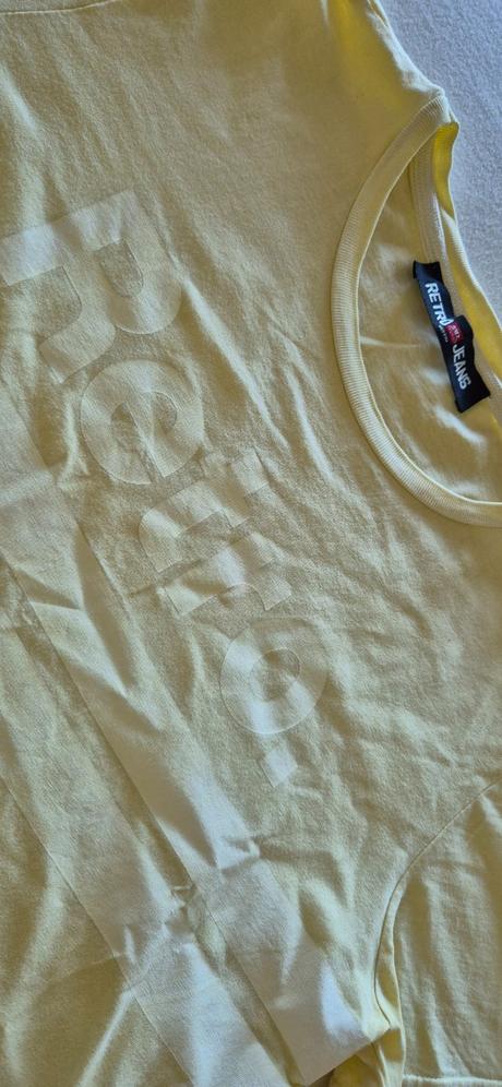 Tričko retro jeans, m