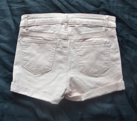 Bledoružové letné kraťasy, h&m,140