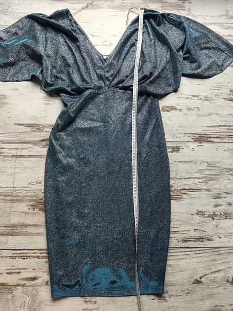 Luxusné trblietavé šaty, rýchle jednanie zľava, 40