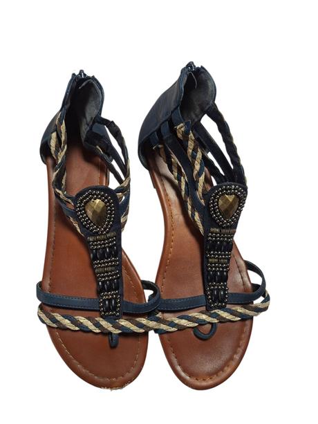 Dámske kožené sandále, 42