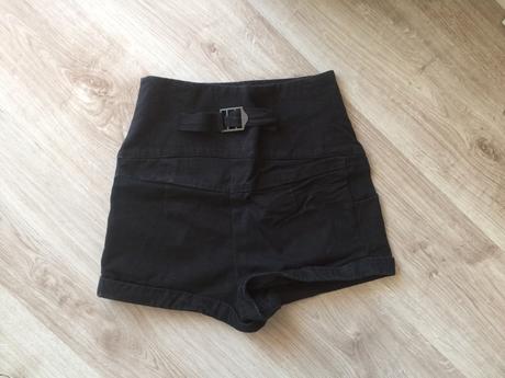 Šortky s vysokým pasom, topshop,36