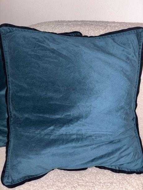 2 zamatové smaragdove obliečky 40x40 home&you, 