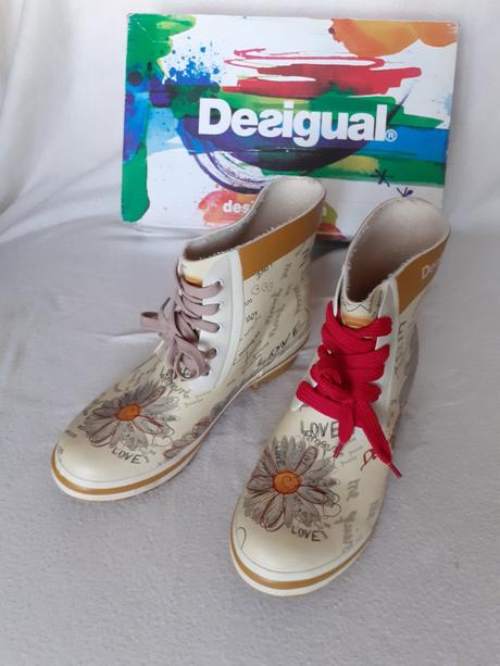 Dámske nízke gumáky desigual č. 41, desigual,41