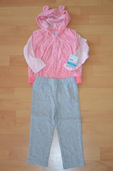 Novy komplet carter's s vysackou vhodny ako darcek, carter's,86 / 92 / 98