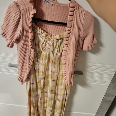 S midi saty s razporkom, h&m,36