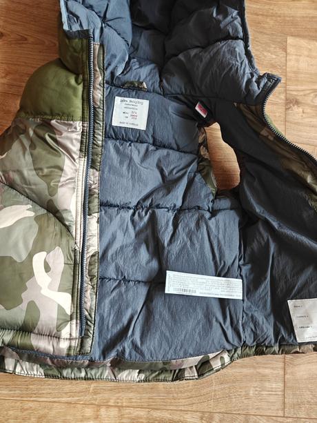 Maskáčová teplá vesta zara, zara,104