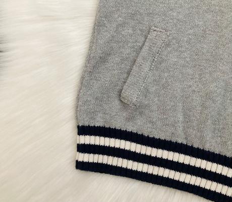 Svetrík s kontrastnými blokmi 110/116, h&m,116