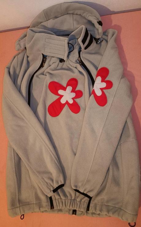 Nosiaca tehotenská mikina ladybug, ladybug