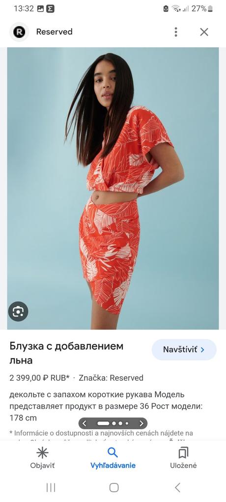 Ľanovy top vel.s, reserved,s