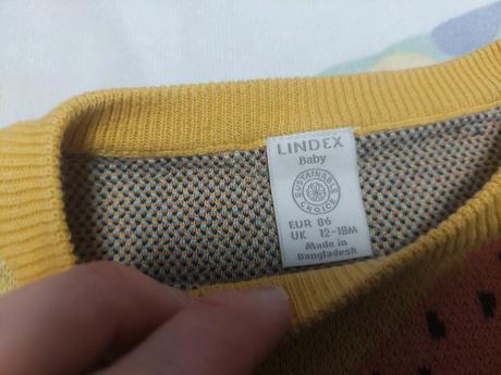 Svetrík ovocie zn.lindex veľ.86, lindex,86
