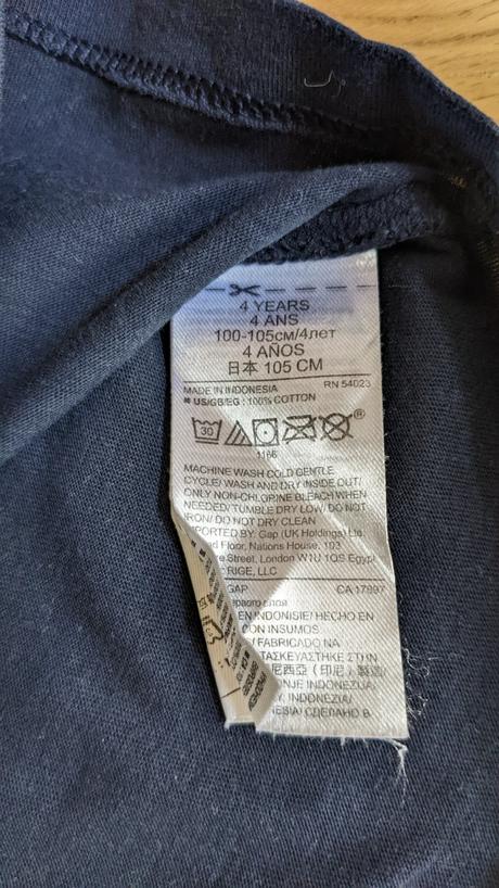 Tričká s potlačou, gap,104