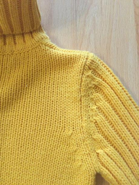 Sveter žltý, broadway,xs