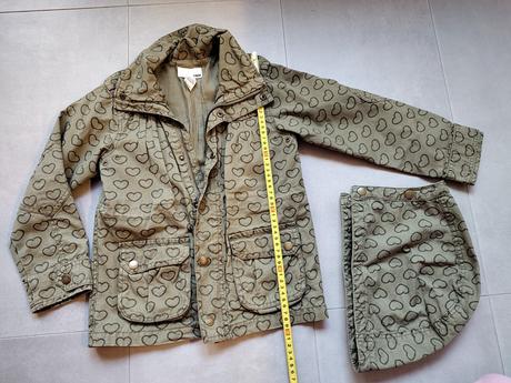 Prechodová bunda/kabátik pre slečnu, h&m,116
