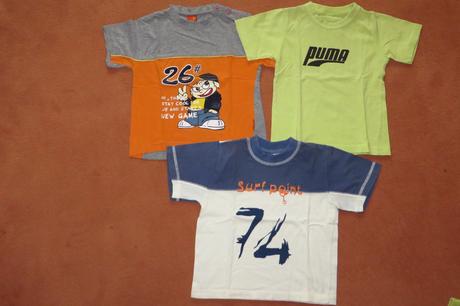 Chlapčenské tričká - 3 ks - veľ. 86/92, 86