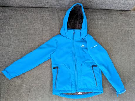Zateplená softshell bunda, 128