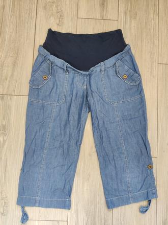 Tehotenské 3/4 nohavice - rifle brendon, 38