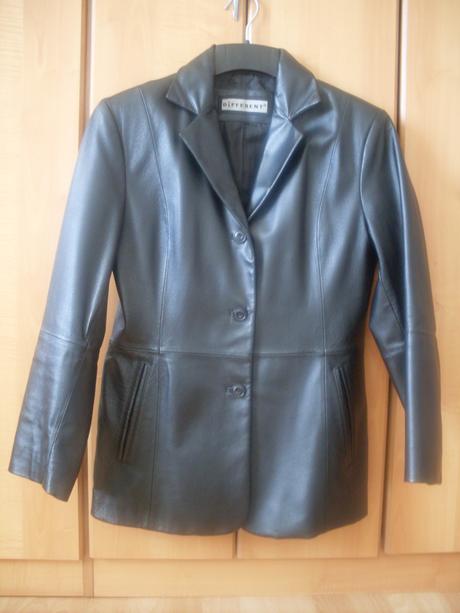 Kožená bunda, veľ. 36 , 36