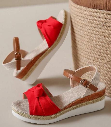 Sandálky na platforme, 40