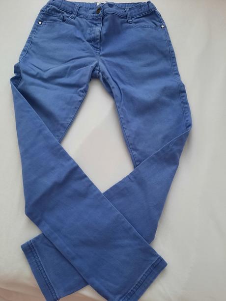 Fialové riflové nohavice, f&f,146