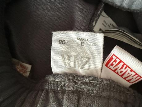 Tepláky avengers, zara,98