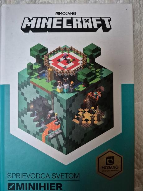 Kniha minecraft sprievodca svetom minihier, 