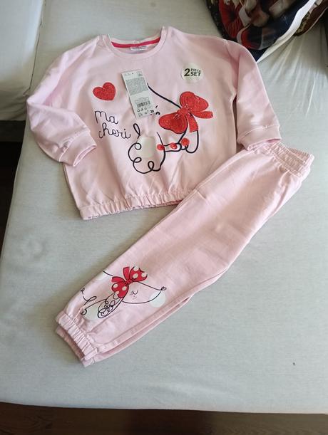 Dievčenska tepláková súprava bavlnena98, pepco,98